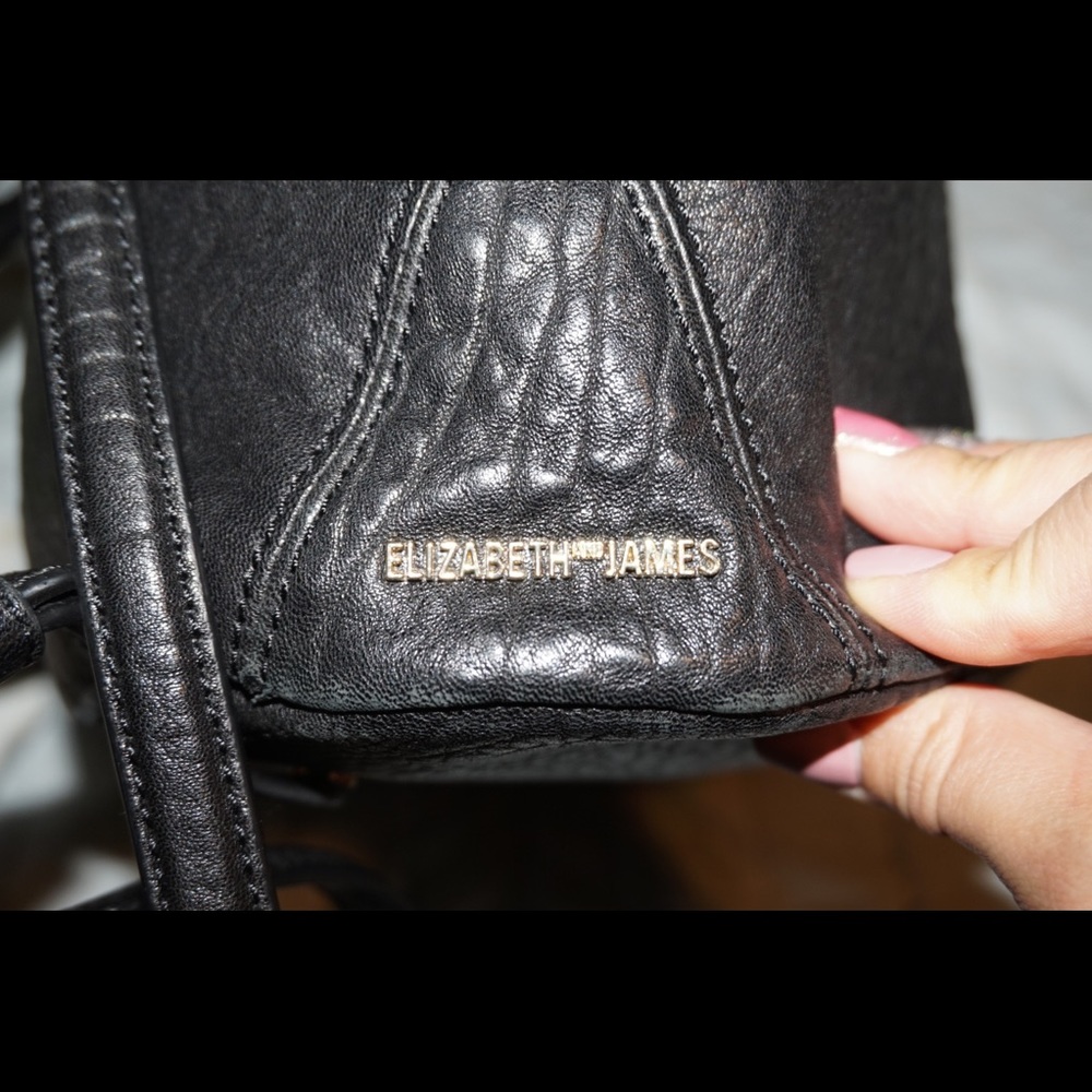 Elizabeth and James Cynnie Sling Backpack in black - Picture 4 of 8